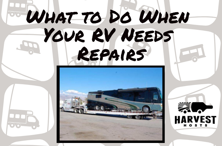 What to Do when your RV Needs Repairs
