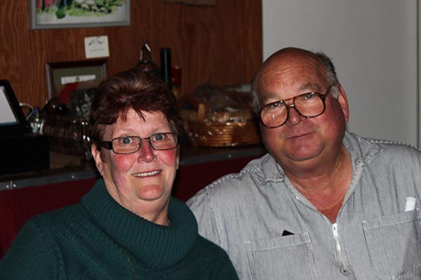 Fred and Donna Boots are the owners of Indian Peak Vineyards.