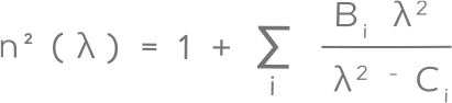 Sellmeier Equation