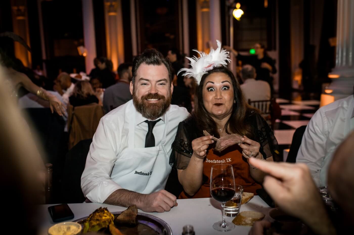 guests at beefsteak 