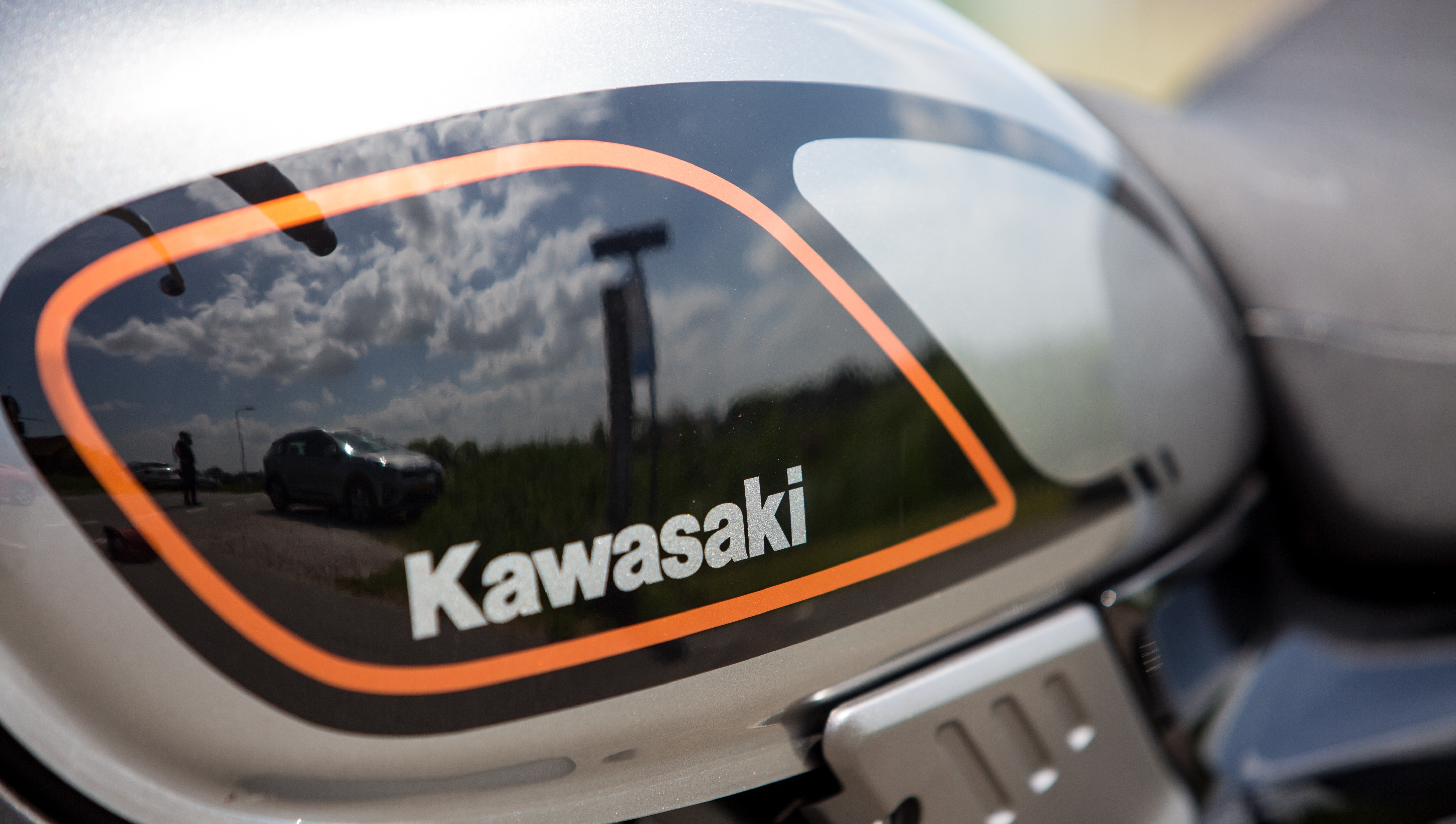 Kawasaki Z650RS close-up