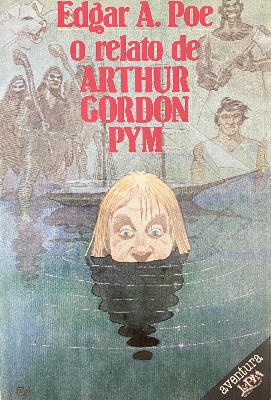 capa do livro O Relato de Arthur Gordon Pym