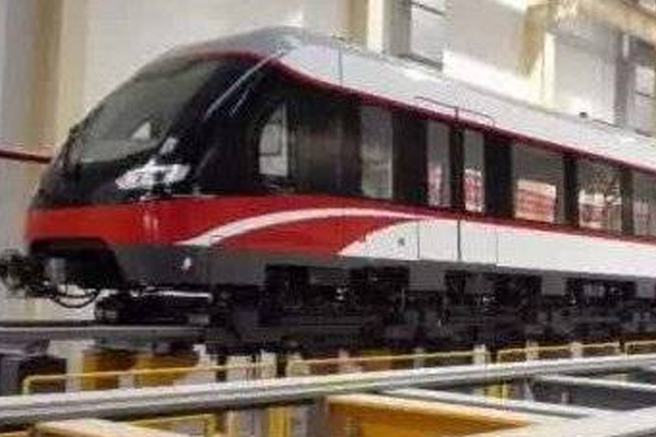 Chiński pociąg magnetyczny niskich/średnich prędkości