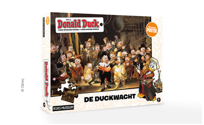 Donald Duck Puzzel 8 - De Duckwacht
