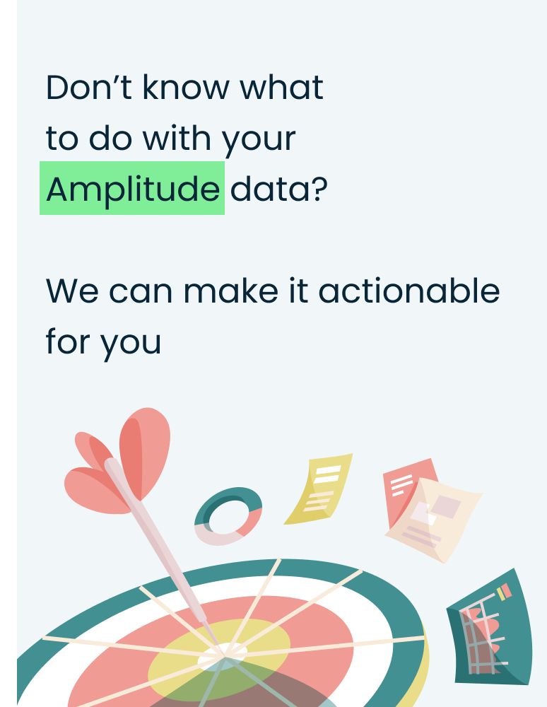 Get our Amplitude actionable data package