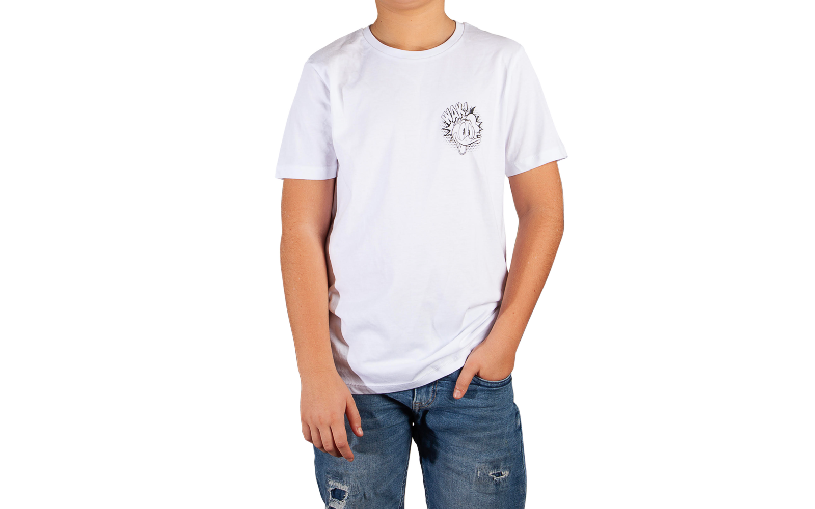 donald duck t shirt white