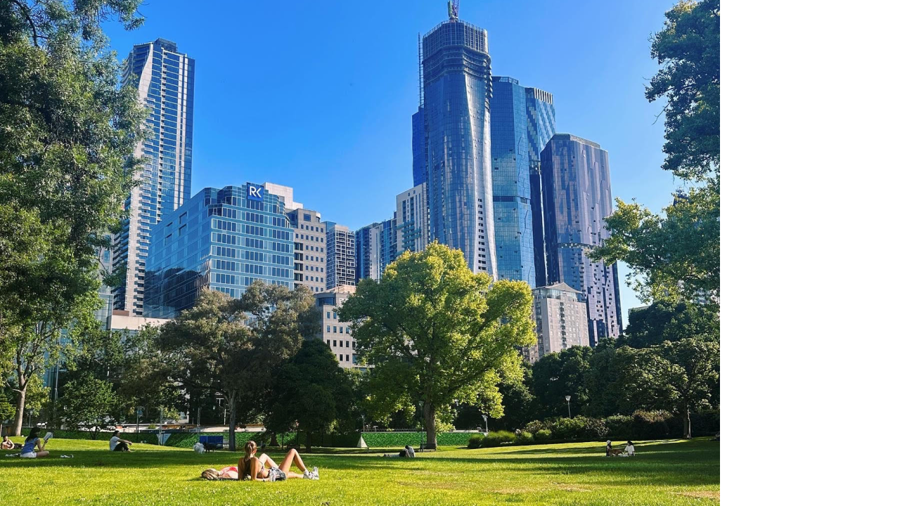 Melbourne'da park...