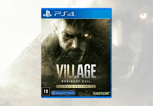 Imagem do produto Resident Evil Village Gold Edition PS4 - Físico em Kabum