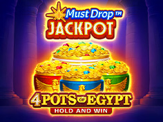 Must Drop Jackpot 4 Pots of Egypt