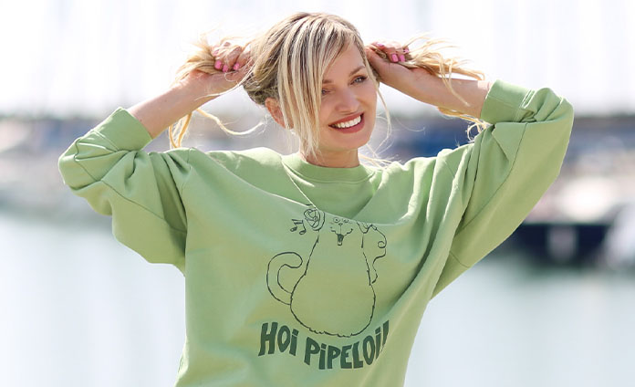 MAG x Jans: Sweater Hoi Pipeloi Forrest Shade
