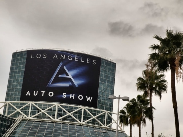 2014 la auto show sign 