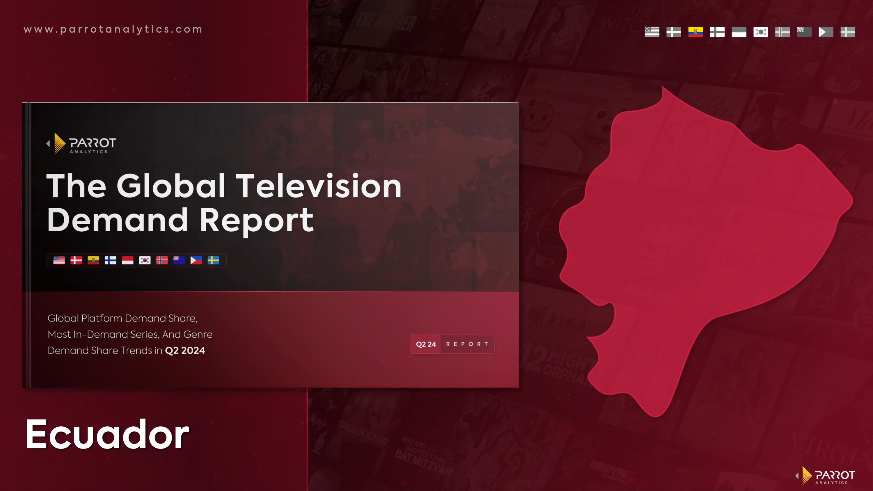 The Q2 2024 Ecuador TV Demand Report