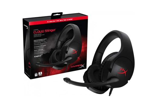 Imagem do produto Headset Gamer HyperX Cloud Stinger HX-HSCS-BK/NA - Preto em Amazon