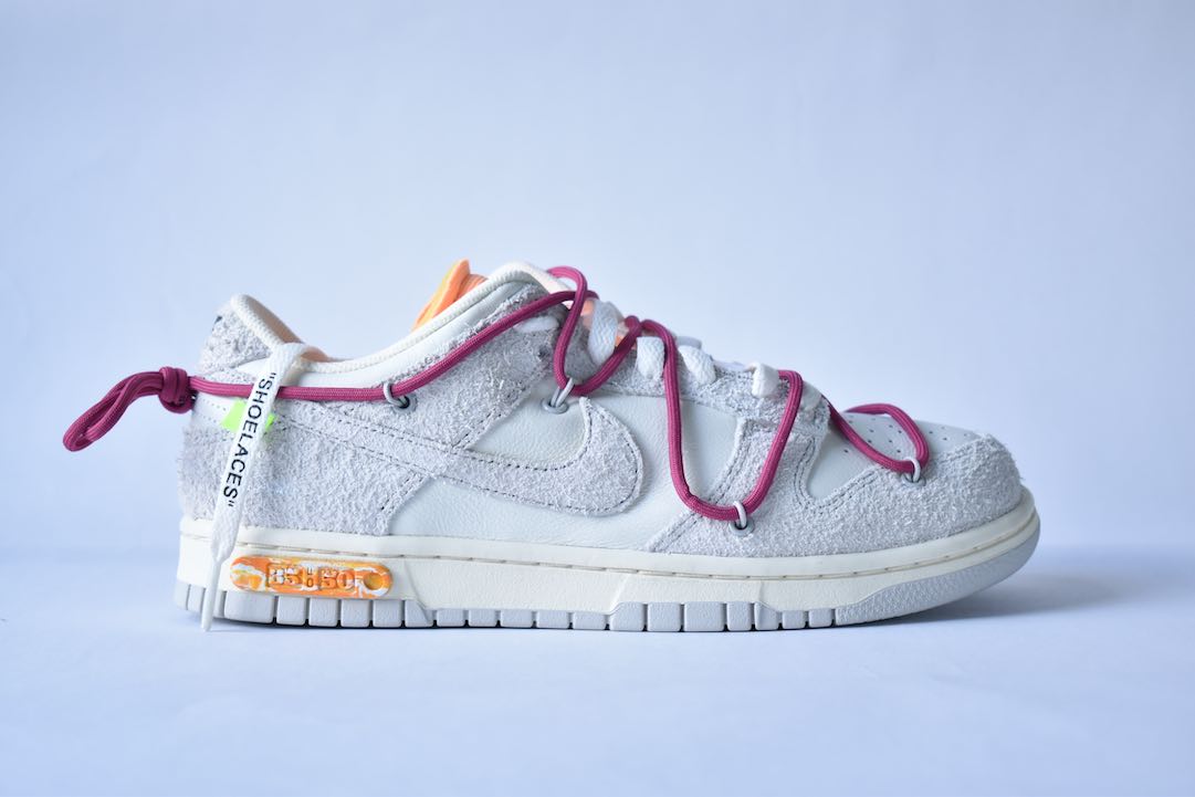 dunk off white lot 35