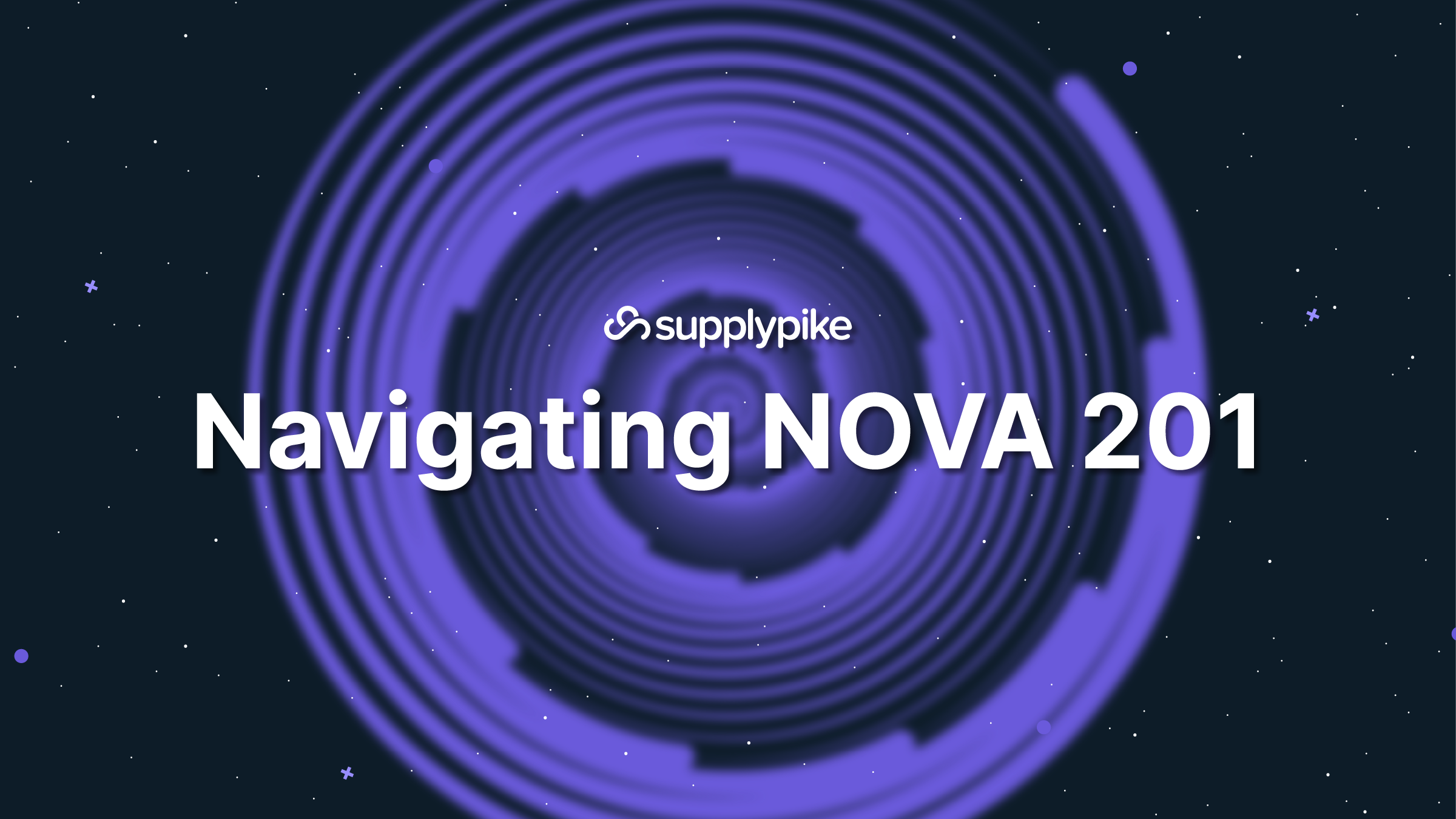 Navigating NOVA 201