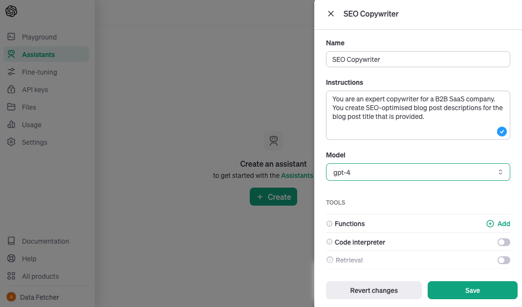 Use the OpenAI Assistants API in Airtable with No-Code (Integration)