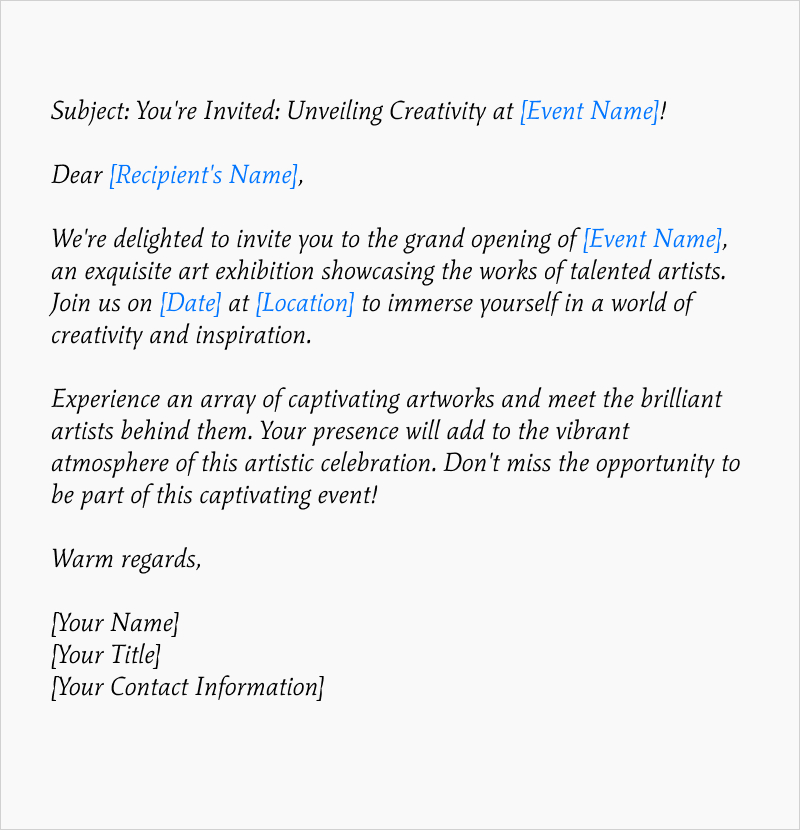 10 Invitation and Announcement Emails for Event Planners