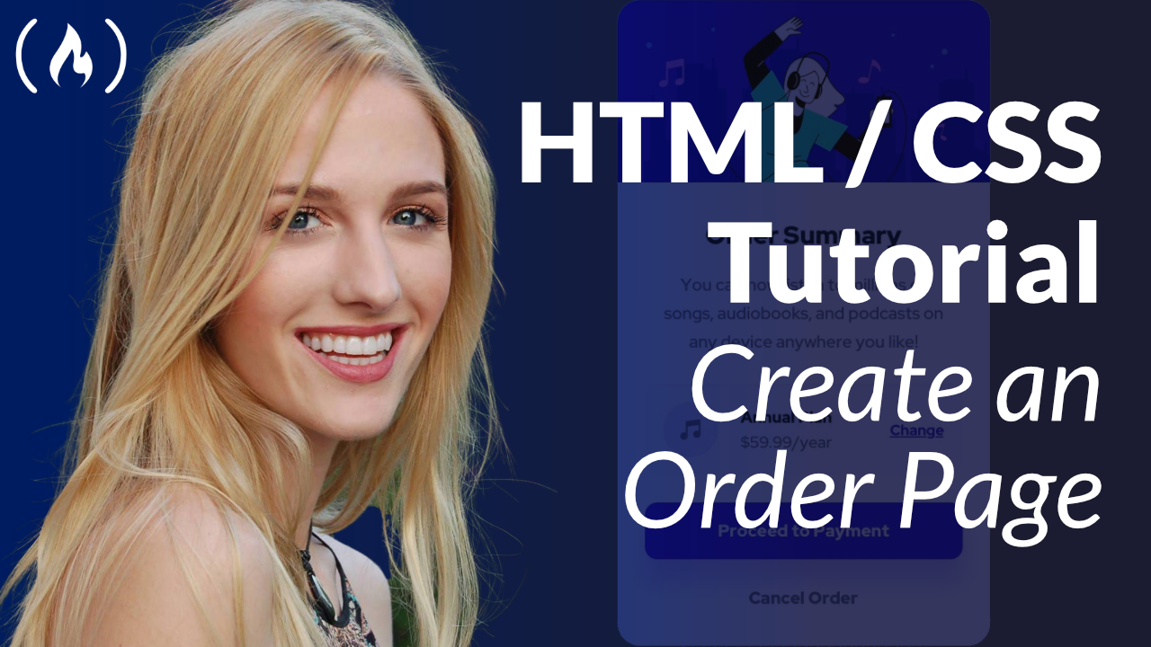 Learn HTML and CSS by Building an Order Summary Component