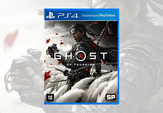 Imagem do produto Ghost of Tsushima PS4 - Físico em Kabum