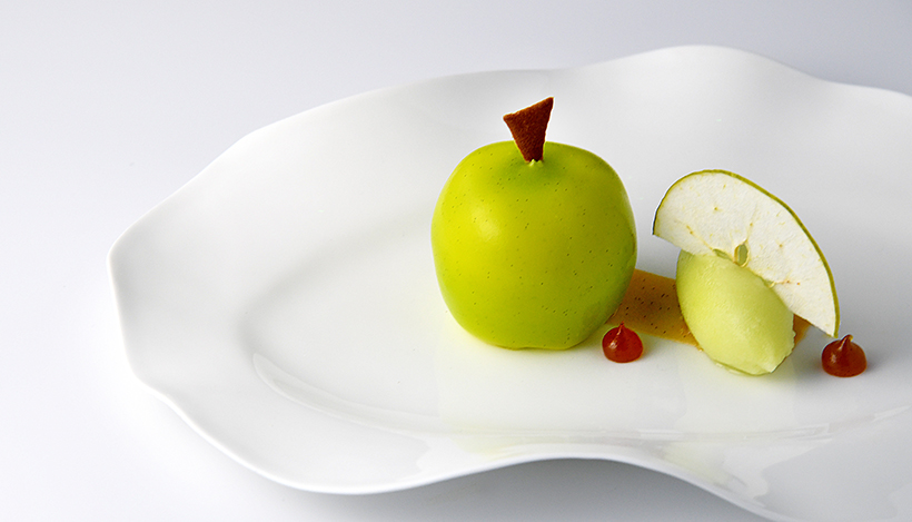 Apple mousse