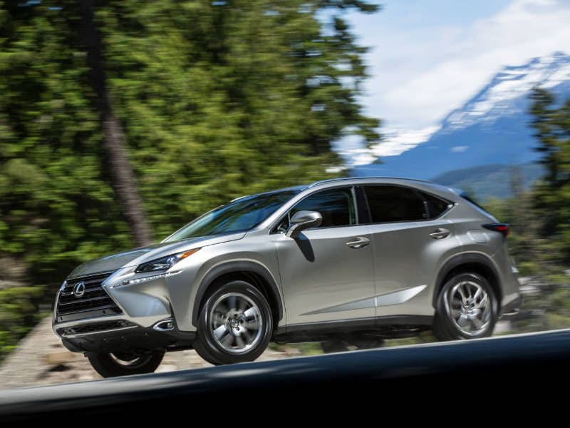 2015 Lexus NX 200t profile road ・  Photo by Lexus 