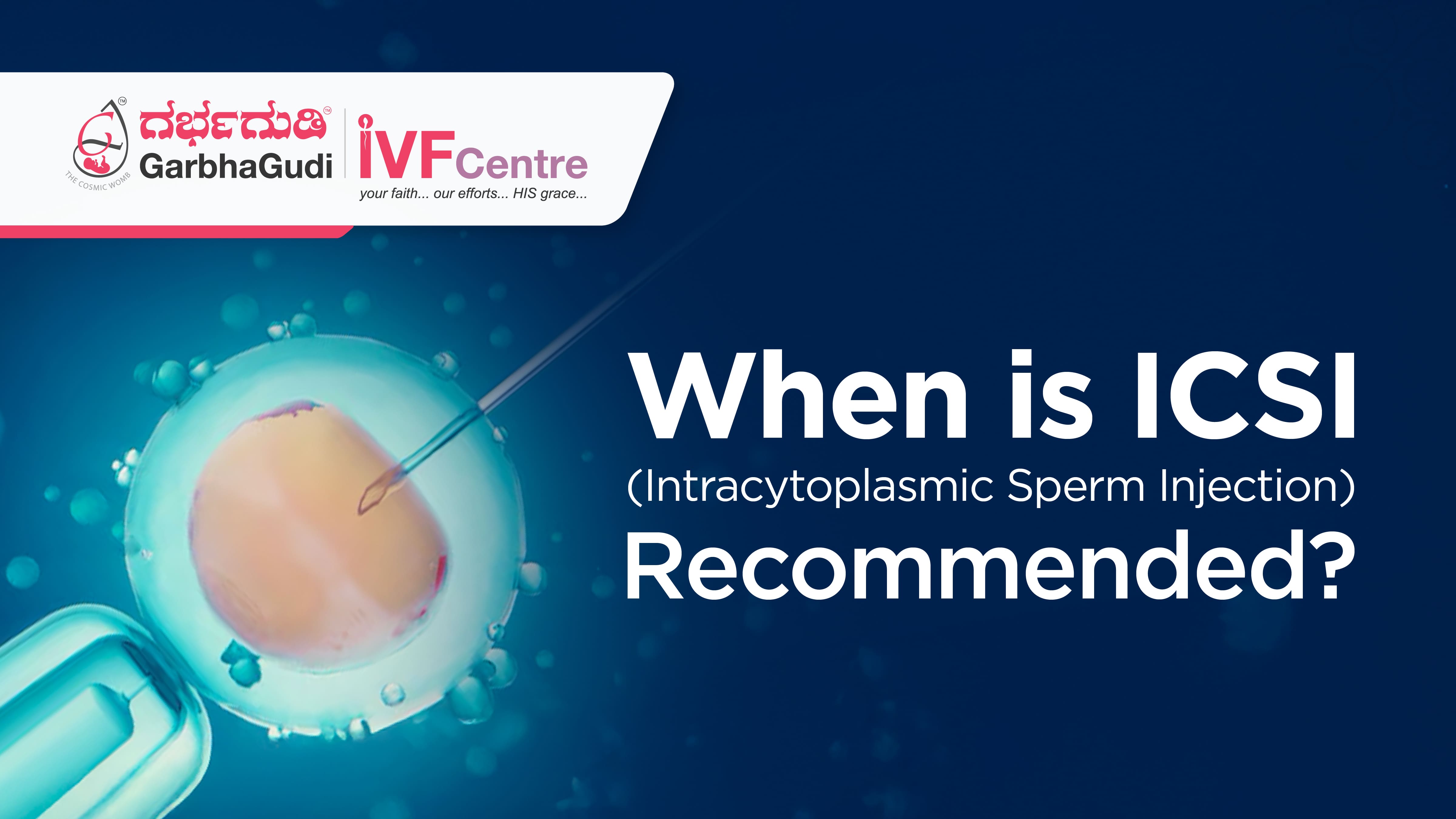 Intracytoplasmic Sperm Injection (ICSI): When is It Recommended?