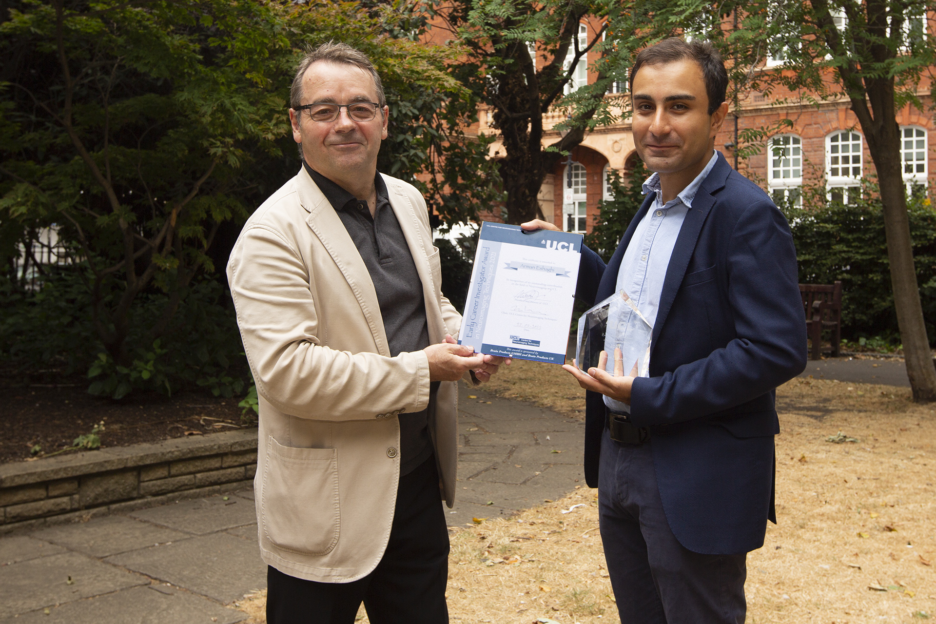 Early Career Award to Arman Eshaghi