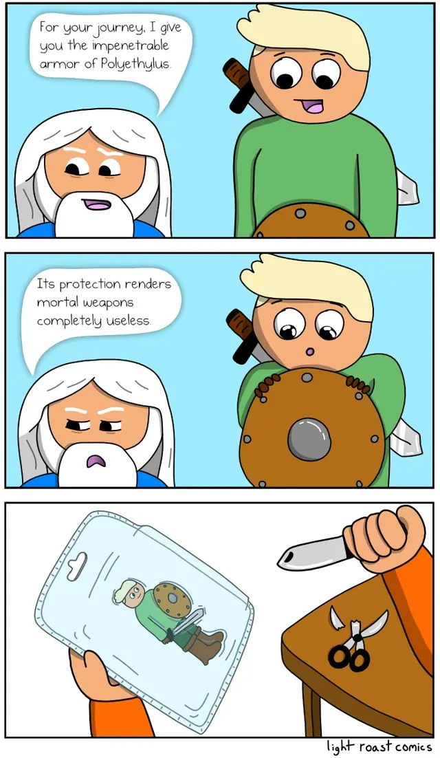 Panel 1: nullPanel 2: nullPanel 3: nullThis is the end of the comic.