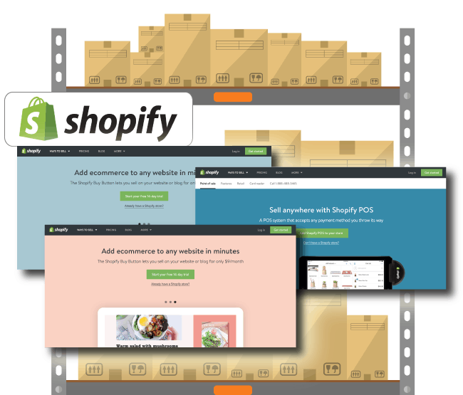 Shopify Plus wholesale store