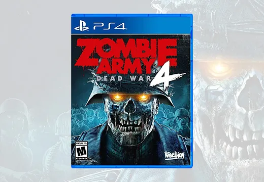 Imagem do produto Zombie Army 4: Dead War PS4 - Físico em Vozão Games