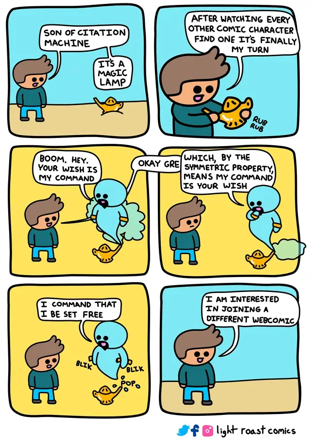 Panel 1: nullPanel 2: nullPanel 3: nullPanel 4: nullPanel 5: nullPanel 6: nullThis is the end of the comic.