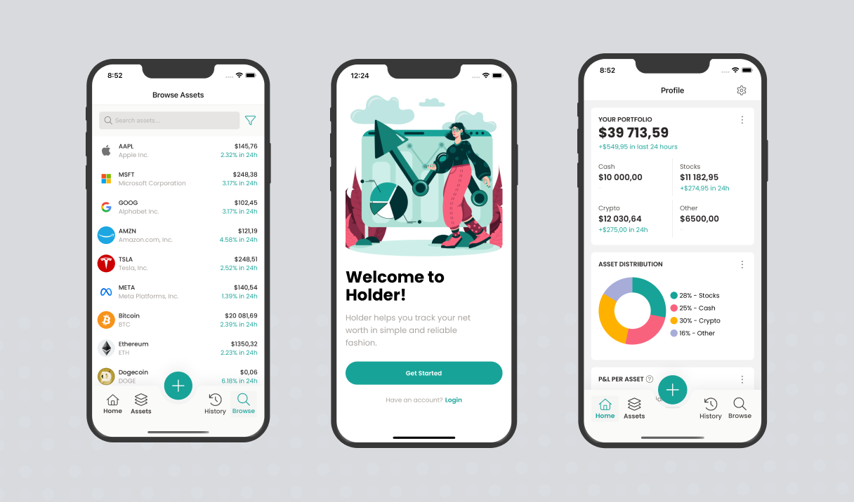 Holder Portfolio Tracker Forkflow