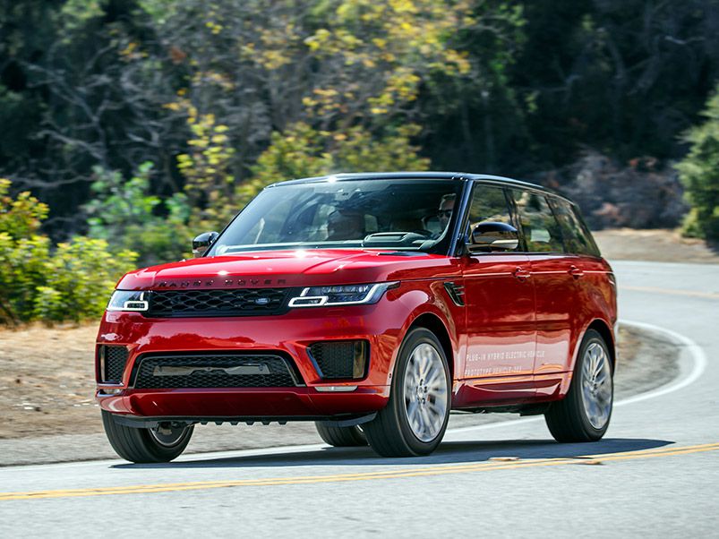 2020 Range Rover Sport PHEV ・  Photo by Jaguar Land Rover