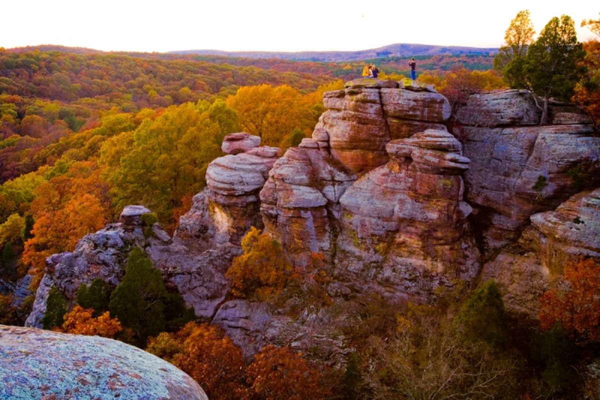 The Midwest has plenty of gorgeous fall locations to be found.