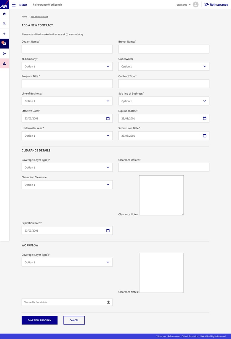 AXA UI development image 0 0