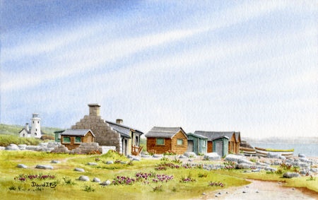 Portland Bill, Dorset (Watercolour Painting)