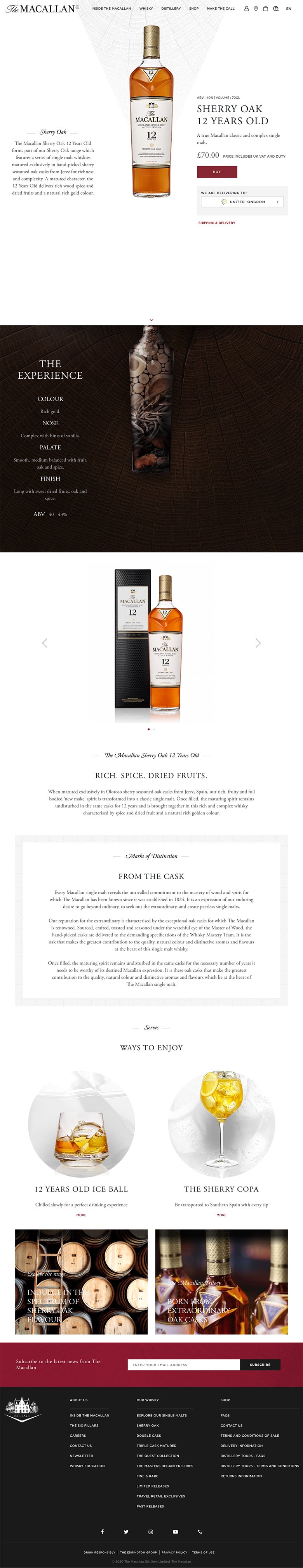 The Macallan Macallan whisky image 1 1