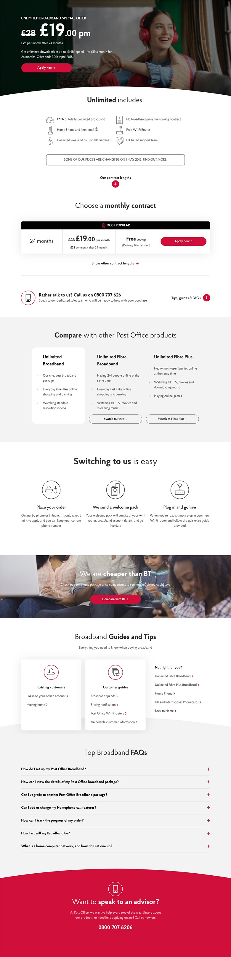 Post Office Broadband pages image 0 0