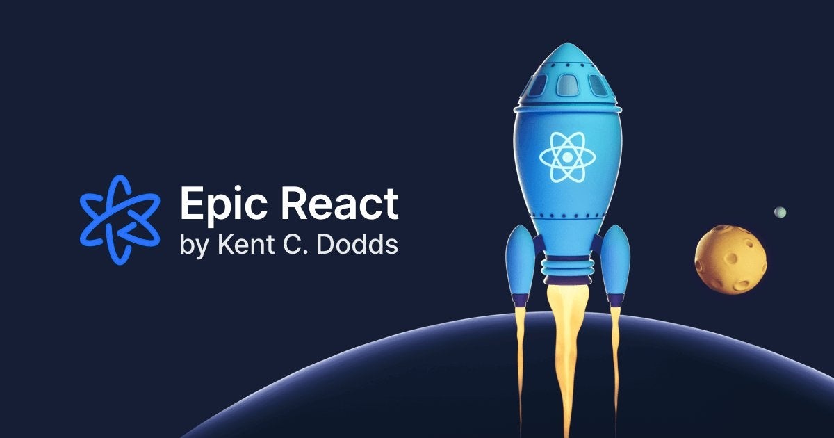 Epic React by Kent C. Dodds