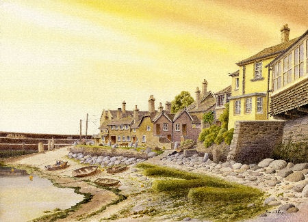 Mousehole, Cornwall (Watercolour Painting)
