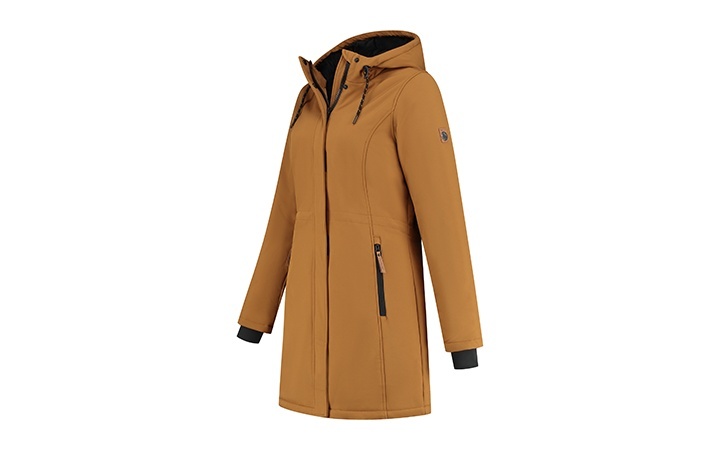 Travelin' Elin gevoerde parka - Bruin