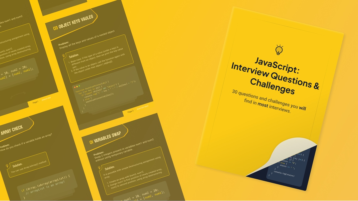 JavaScript Interview Questions & Challenges [George Moller][EBook]