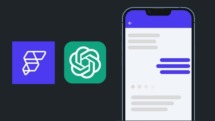 Learn Flutterflow. Build a Chat GPT Clone App
