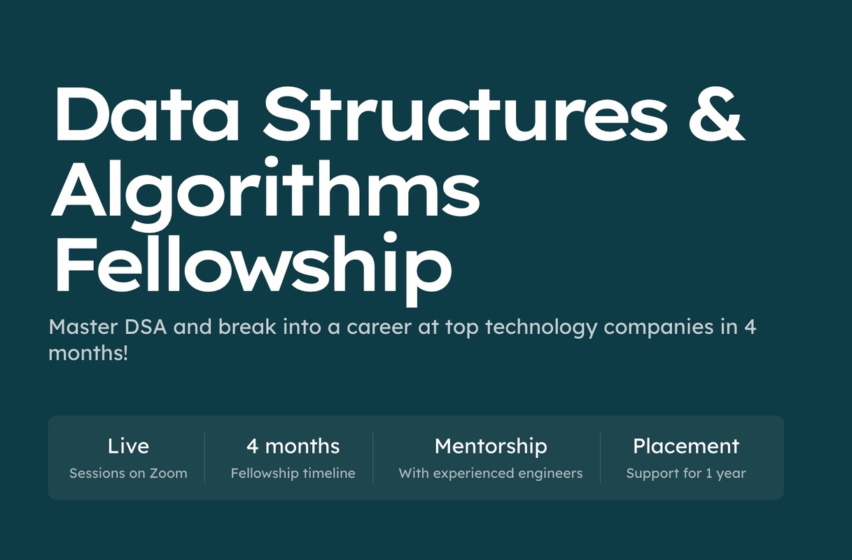Fraz - Data Structures & Algorithms Fellowship