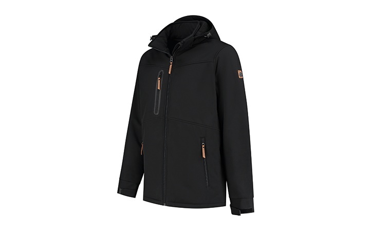 Travelin' Holger outdoorjas heren - Zwart
