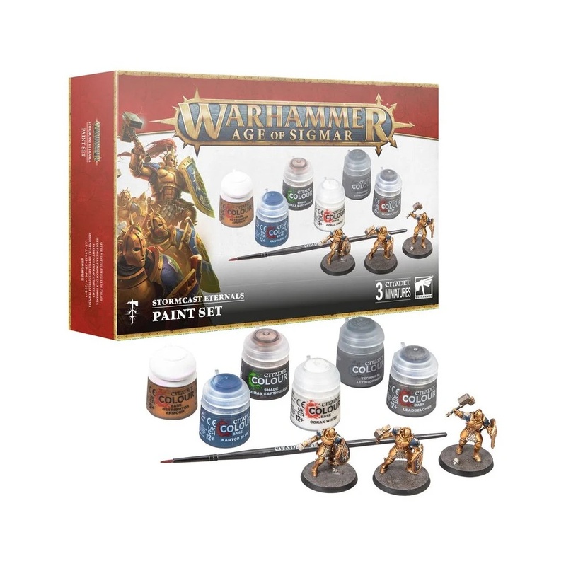 Age of Sigmar : Set de Peinture - Stormcast Eternals