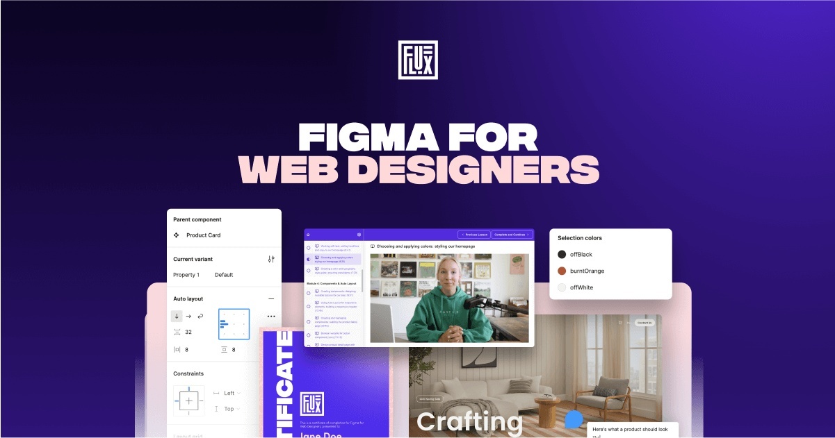 Figma for Web Designers 2023 ( Flux Academy )