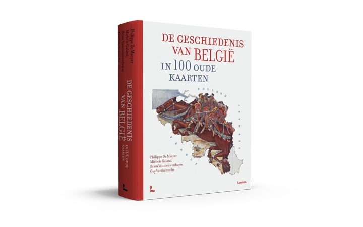 De Geschiedenis van België in 100 oude kaarten