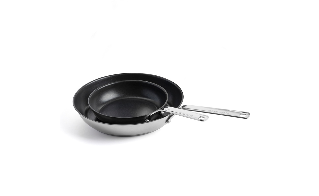 KitchenAid Stainless Steel Braadpannenset 2-delig