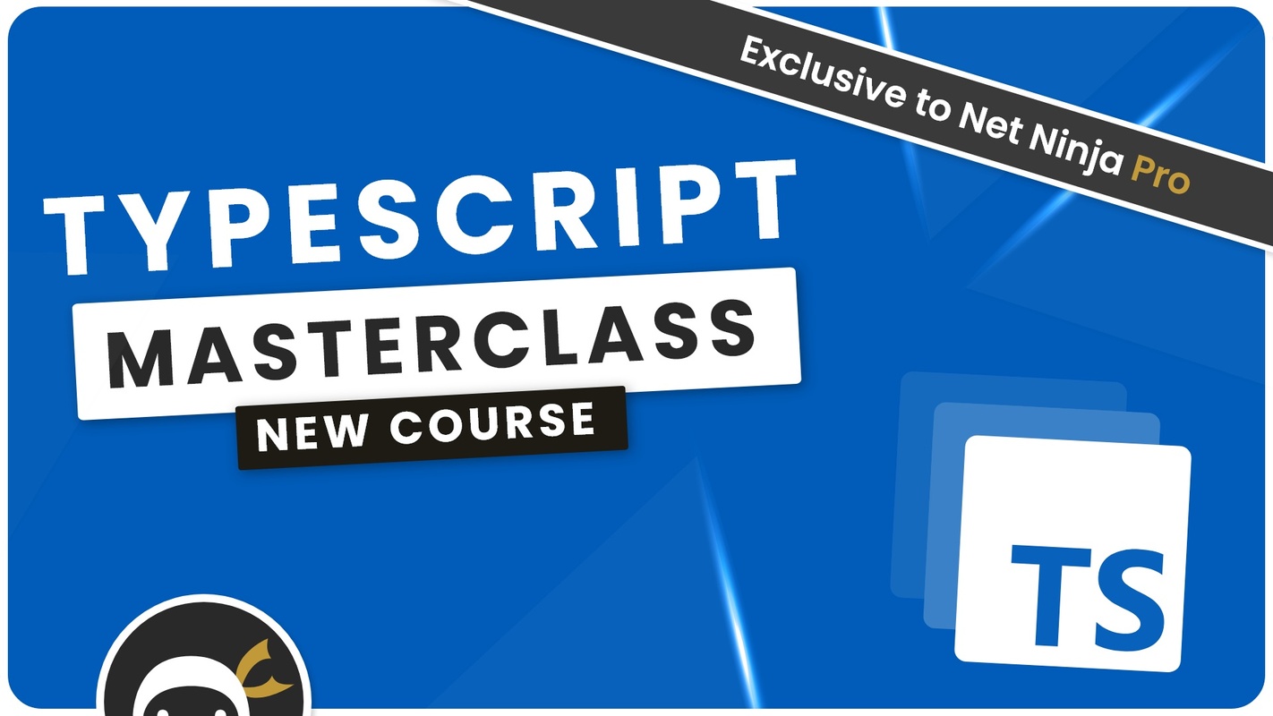 TypeScript Masterclass [Net Ninja]